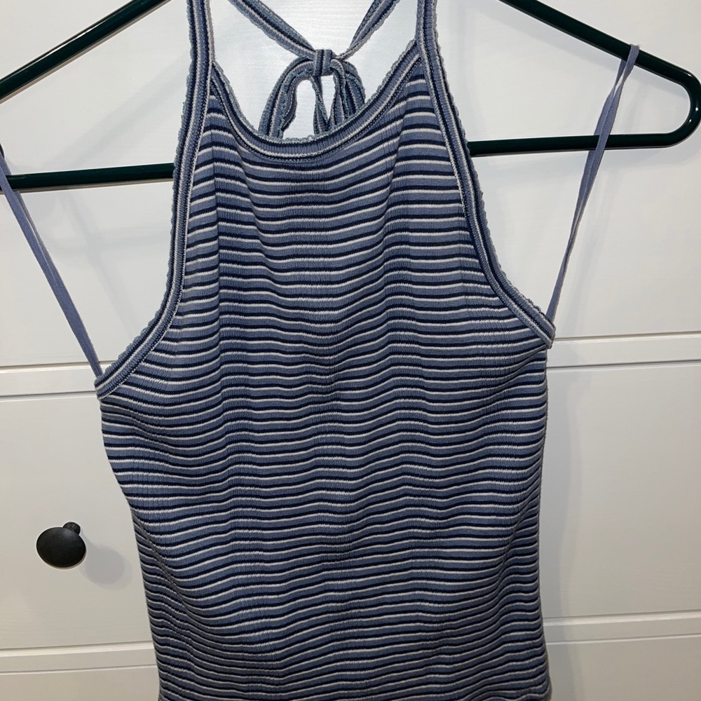 American eagle halter crop top